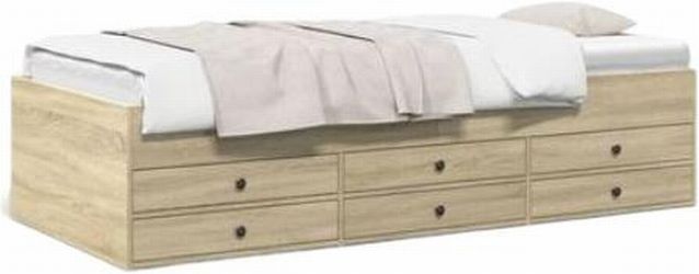 vidaXL Daybed with drawers 100 x 200 cm (3280869) vidaXL Daybed with drawers 100 x 200 cm (3280869)
