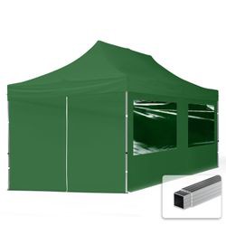 Toolport Aluminum folding pavilion including 4 side panels 3 x 6 m Toolport Aluminum folding pavilion including 4 side panels 3 x 6 m