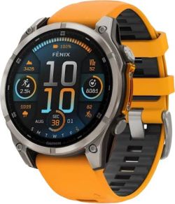 Garmin Fenix 8 AMOLED Sapphire 47 mm Titanium Silicone Strap Garmin Fenix 8 AMOLED Sapphire 47 mm Titanium Silicone Strap