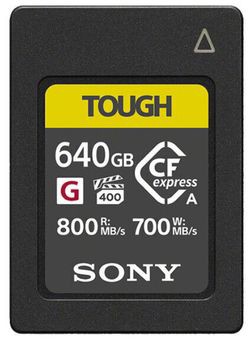 Sony CFexpress Type A 640GB (CEA-G640T) Sony CFexpress Type A 640GB (CEA-G640T)