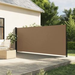 vidaXL Retractable Side Awning 180x500 cm vidaXL Retractable Side Awning 180x500 cm