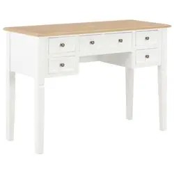 vidaXL Desk with 5 drawers vidaXL Desk with 5 drawers