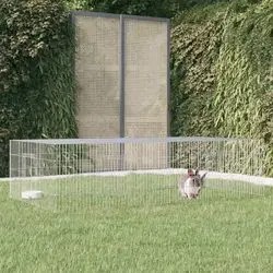 vidaXL Rabbit cage 110 x 110 x 55 cm (171562) vidaXL Rabbit cage 110 x 110 x 55 cm (171562)