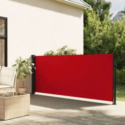 vidaXL Retractable Side Awning with PU Coating 120x300 cm (400428) vidaXL Retractable Side Awning with PU Coating 120x300 cm (400428)