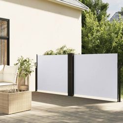 vidaXL Retractable Side Awning 120x1000 cm (400470) vidaXL Retractable Side Awning 120x1000 cm (400470)