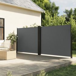 vidaXL Retractable Side Awning 160x1200 cm (400482) vidaXL Retractable Side Awning 160x1200 cm (400482)