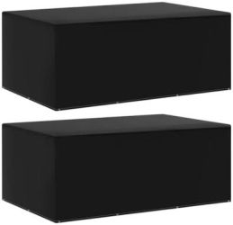 vidaXL Garden Furniture Covers 2 pcs. 7 Eyelets 225 x 143 x 90 cm vidaXL Garden Furniture Covers 2 pcs. 7 Eyelets 225 x 143 x 90 cm