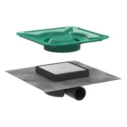 Hansgrohe RainDrain Spot Bath Drain Complete Set (56112800) Hansgrohe RainDrain Spot Bath Drain Complete Set (56112800)
