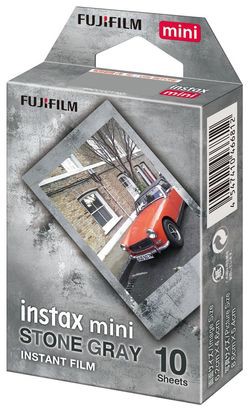 Fujifilm Instax Mini Film Stone Grey 1 x 10 Fujifilm Instax Mini Film Stone Grey 1 x 10
