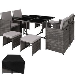 tectake Rattan Seating Group Bilbao (403901) tectake Rattan Seating Group Bilbao (403901)