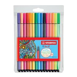 Stabilo Pen 68 assorted 15-piece case (6815-2) Stabilo Pen 68 assorted 15-piece case (6815-2)