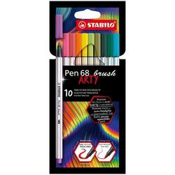 Stabilo Pen 68 brush Arty assorted 10-piece case (568/10-21-20) Stabilo Pen 68 brush Arty assorted 10-piece case (568/10-21-20)