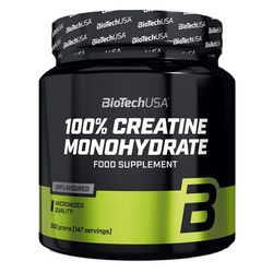 BioTech 100% Micronized Creatine Monohydrate 300 g BioTech 100% Micronized Creatine Monohydrate 300 g