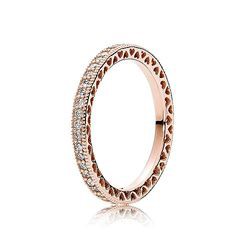 Pandora Sparkle and Hearts Ring (180963CZ) Pandora Sparkle and Hearts Ring (180963CZ)