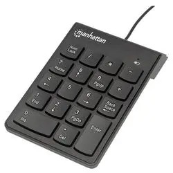 Manhattan Computer Numeric keypad 18 keys US Manhattan Computer Numeric keypad 18 keys US