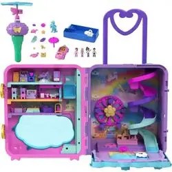 Mattel Polly Pocket Vacation in Rolling Suitcase (HKV43) Mattel Polly Pocket Vacation in Rolling Suitcase (HKV43)