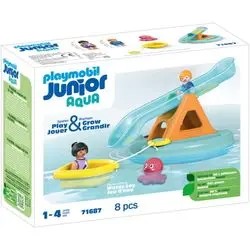Playmobil Junior Inflatable Pool Island with Water Slide Junior Aqua (71687) Playmobil Junior Inflatable Pool Island with Water Slide Junior Aqua (71687)