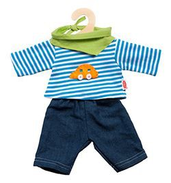 Heless Jeans with striped shirt 35-45 cm (2315) Heless Jeans with striped shirt 35-45 cm (2315)