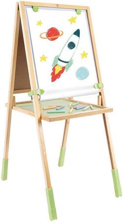HaPe Height-adjustable multifunction easel made of bamboo HaPe Height-adjustable multifunction easel made of bamboo