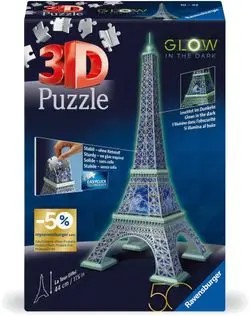 Ravensburger Puzzle Eiffel Tower Glow-in-the-Dark (11591) Ravensburger Puzzle Eiffel Tower Glow-in-the-Dark (11591)