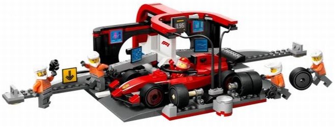 LEGO City F1 Pit Stop with Pit Crew and Ferrari Racer (60443) LEGO City F1 Pit Stop with Pit Crew and Ferrari Racer (60443)