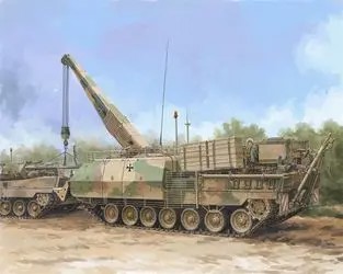 HobbyBoss Armored Recovery Vehicle BPz3A1 Buffalo (384566) HobbyBoss Armored Recovery Vehicle BPz3A1 Buffalo (384566)