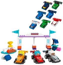 LEGO DUPLO F1 Team Racing Car with Racing Driver (10445) LEGO DUPLO F1 Team Racing Car with Racing Driver (10445)