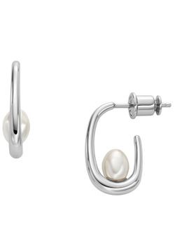 Skagen Agnethe hoop earrings silver-colored (SKJ1797040) Skagen Agnethe hoop earrings silver-colored (SKJ1797040)
