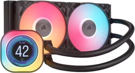 Corsair iCUE LINK Titan 240 RX LCD RGB Corsair iCUE LINK Titan 240 RX LCD RGB