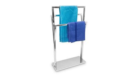 Relaxdays Towel Rack Stainless Steel 3 Bars (10019257) Relaxdays Towel Rack Stainless Steel 3 Bars (10019257)