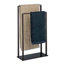 Relaxdays Freestanding towel rack 2 bars (10024540) Relaxdays Freestanding towel rack 2 bars (10024540)