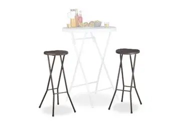 Relaxdays Bar stool Bastian set of 2 (10020763) Relaxdays Bar stool Bastian set of 2 (10020763)