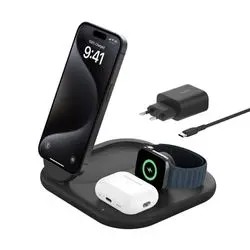 Belkin BoostCharge 3-in-1 Wireless Charger Qi2 Belkin BoostCharge 3-in-1 Wireless Charger Qi2