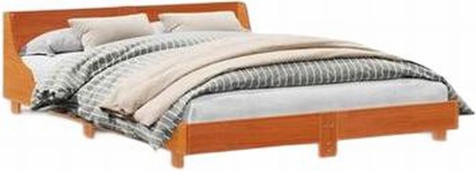 vidaXL Solid wood bed without mattress 120 x 190 cm (850748) vidaXL Solid wood bed without mattress 120 x 190 cm (850748)