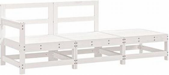 vidaXL Garden lounge set solid pine wood 3-piece (825521) vidaXL Garden lounge set solid pine wood 3-piece (825521)
