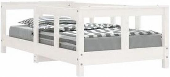 vidaXL Children's bed solid wood pine 70x140 cm (834427) vidaXL Children's bed solid wood pine 70x140 cm (834427)