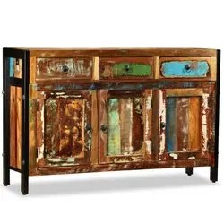 vidaXL Solid Reclaimed Wood Sideboard 120x35x76 cm (243984) vidaXL Solid Reclaimed Wood Sideboard 120x35x76 cm (243984)