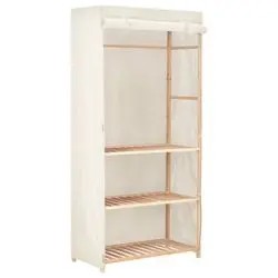 vidaXL Wardrobe with 3 shelves 79 x 40 x 170 cm (247107) vidaXL Wardrobe with 3 shelves 79 x 40 x 170 cm (247107)