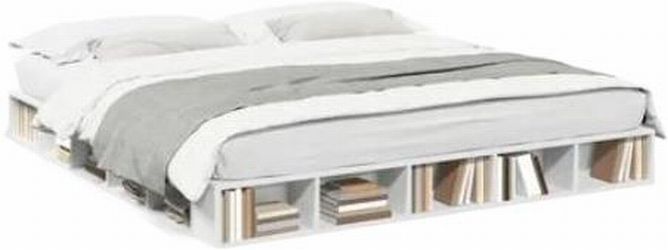 vidaXL Bed frame white 200 x 200 cm (3280447) vidaXL Bed frame white 200 x 200 cm (3280447)