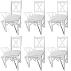 vidaXL Dining chair 6 pcs. (271496) vidaXL Dining chair 6 pcs. (271496)
