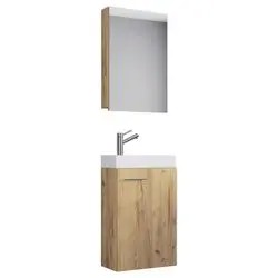 VCM Slito guest washbasin with mirror cabinet VCM Slito guest washbasin with mirror cabinet