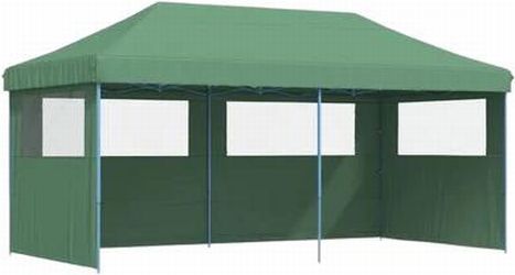 vidaXL Foldable Pop-Up Party Tent with 3 Side Panels (4004944) vidaXL Foldable Pop-Up Party Tent with 3 Side Panels (4004944)