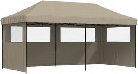 vidaXL Pop-up folding party tent with 3 side panels (4004946) vidaXL Pop-up folding party tent with 3 side panels (4004946)