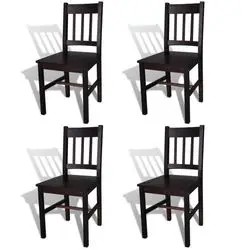 vidaXL Dining chair set of 4 (241517) vidaXL Dining chair set of 4 (241517)