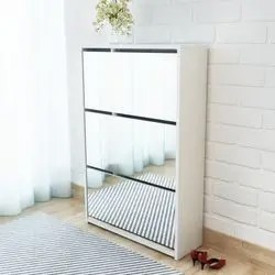 vidaXL Shoe cabinet 63 x 17 x 102.5 cm (243048) vidaXL Shoe cabinet 63 x 17 x 102.5 cm (243048)