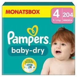 Pampers Baby-Dry Monthly Box Size 4 (204 pcs) Pampers Baby-Dry Monthly Box Size 4 (204 pcs)