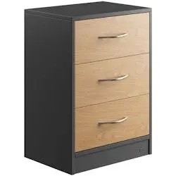 Casaria Eloise bedside table with 3 drawers Casaria Eloise bedside table with 3 drawers