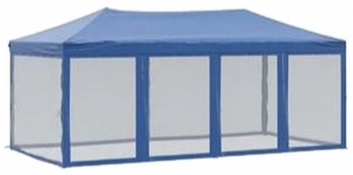 vidaXL Folding Party Tent with Sidewalls 3x6 m (93549) vidaXL Folding Party Tent with Sidewalls 3x6 m (93549)