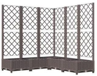 vidaXL Plant pot with trellis (318266) vidaXL Plant pot with trellis (318266)