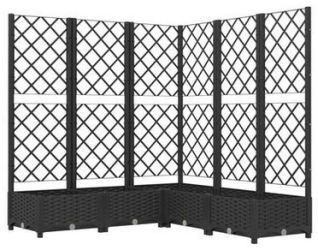 vidaXL Plant pot with trellis (318276) vidaXL Plant pot with trellis (318276)